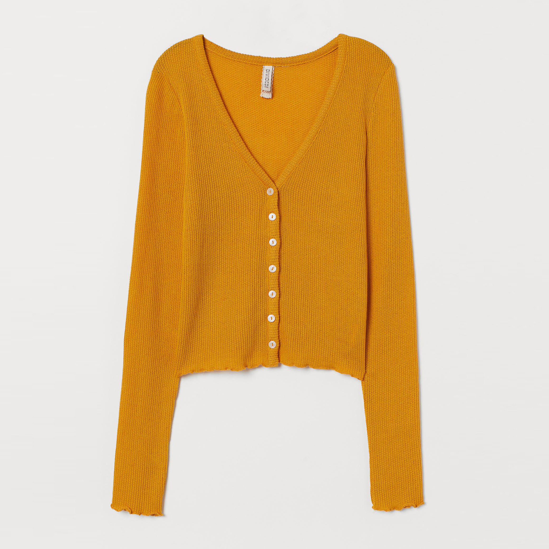 

Кардиган H& XAZ206232OKIM  Желтый, Кардиган H&M XAZ206232OKIM M Желтый