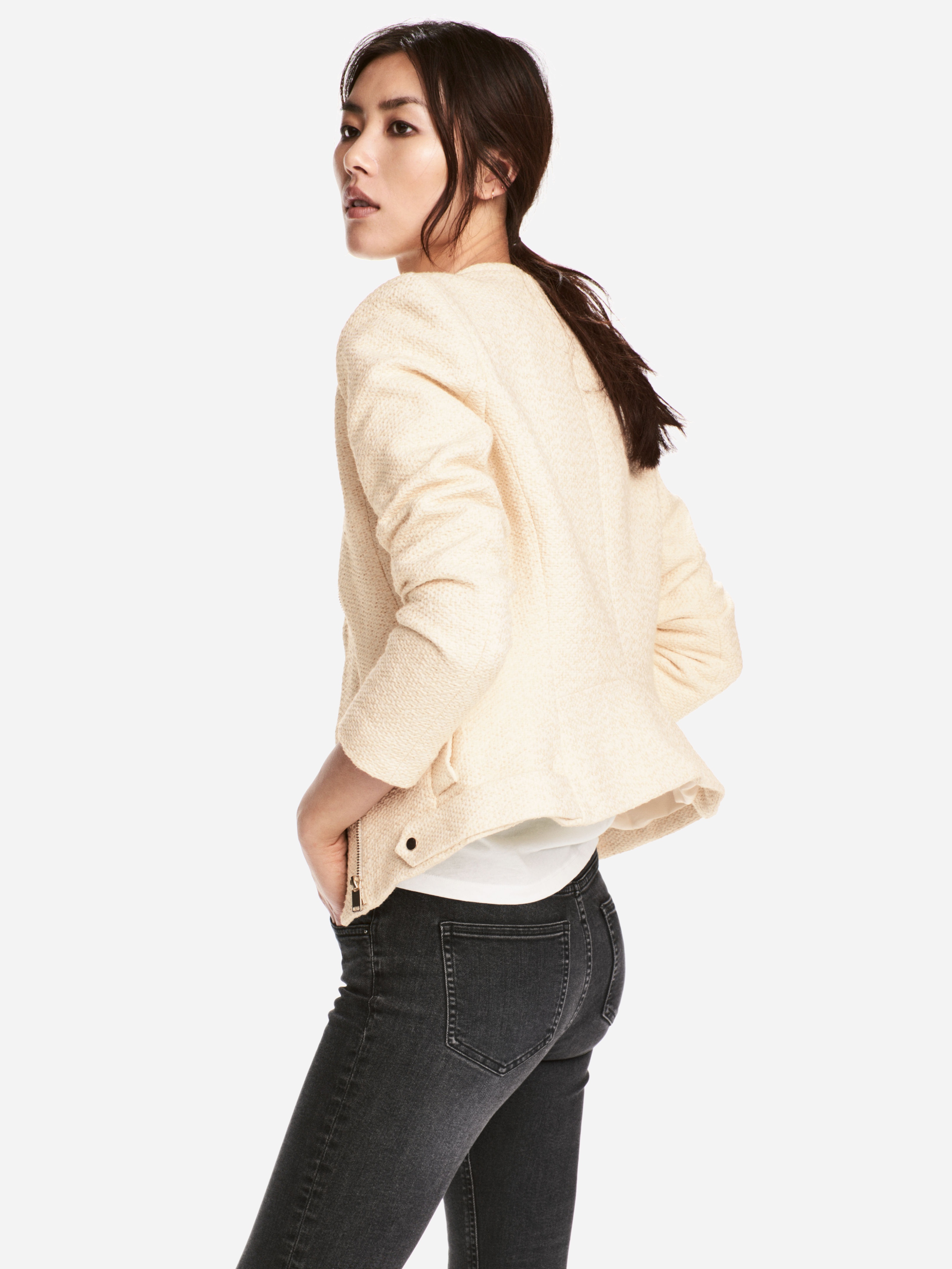 

Куртка H&M XAZ077733ZTCB 34 Молочная