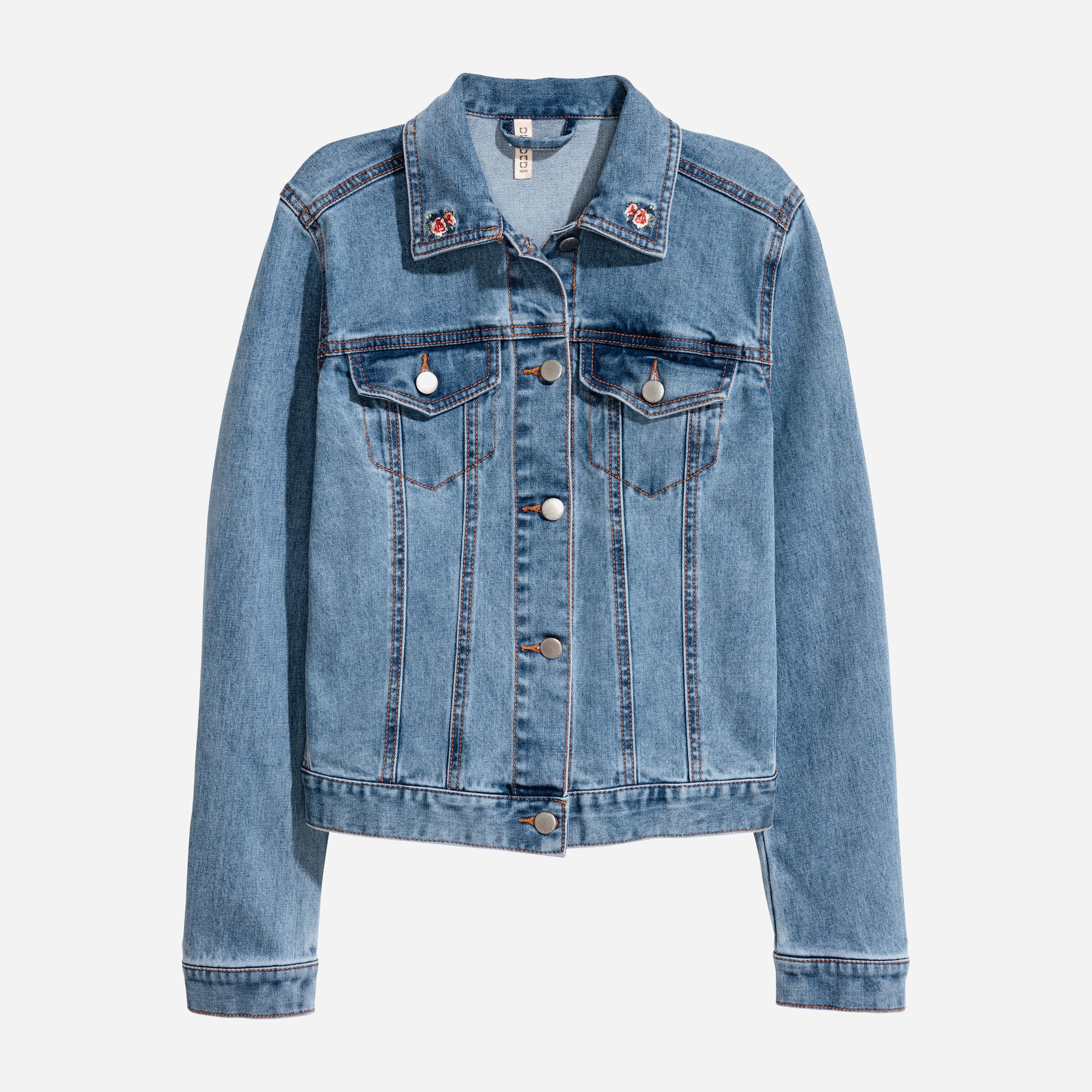 

Куртка джинсовая H&M XAZ155824TAXD 36 Серая