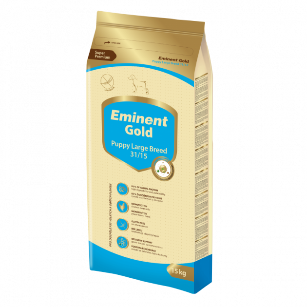 

Сухой Корм Eminent Gold Puppy Large Breed 15 кг для щенков