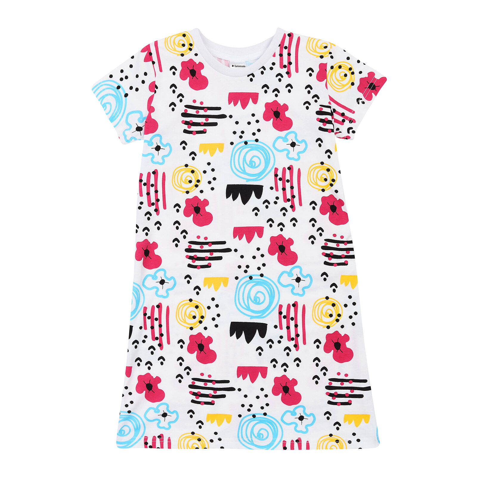 

Ночная рубашка Garnamama I LOVE ART Nightshirt 2 134 Белый (798808.1145361)