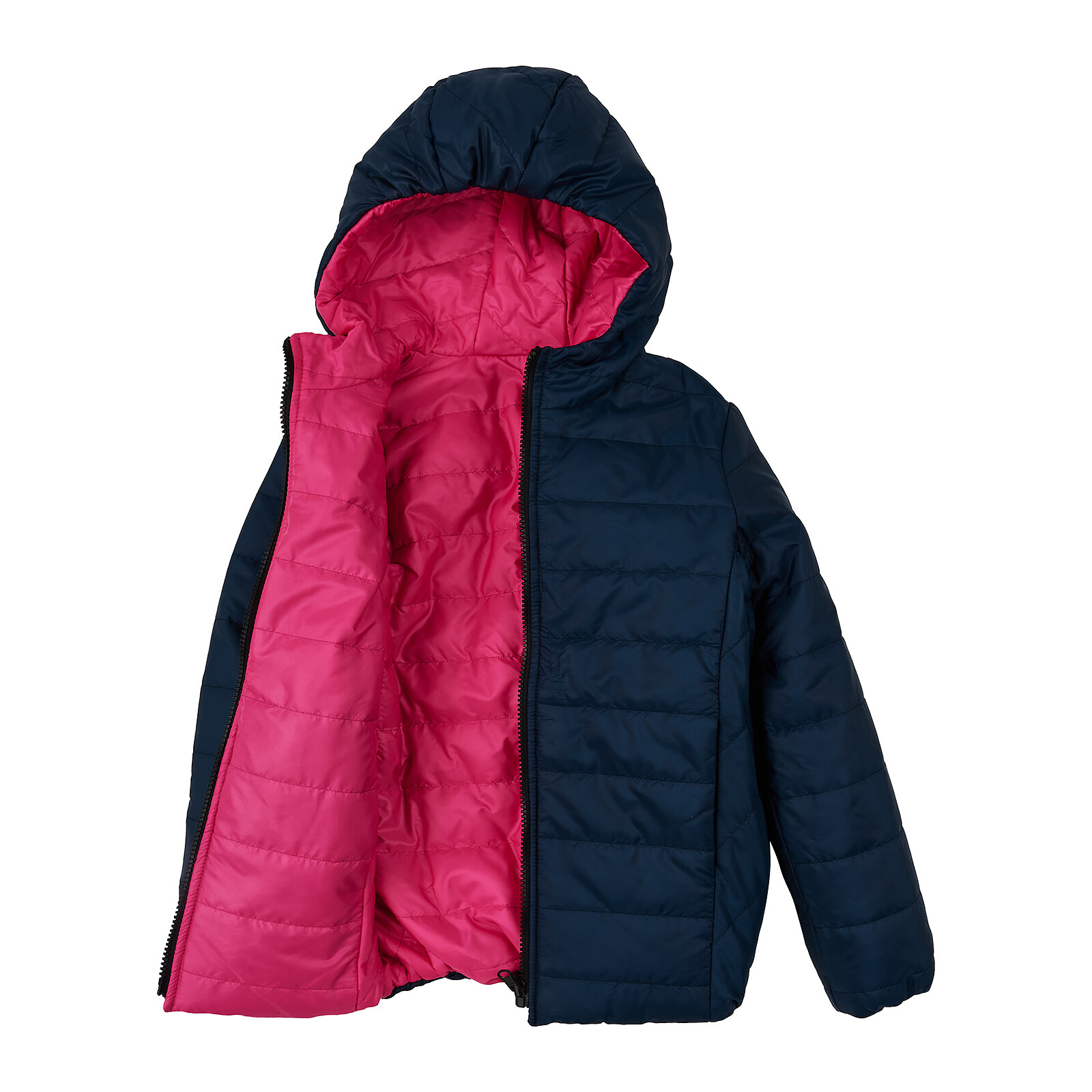 

Куртка O! clothing Padded Jacket 2021 134-140 Синий Розовый (825153.11777210)