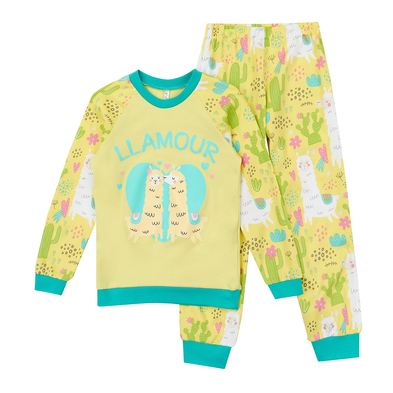

Пижама O! clothing Lama PG 5 104-110 Желтый (785379.1128851)