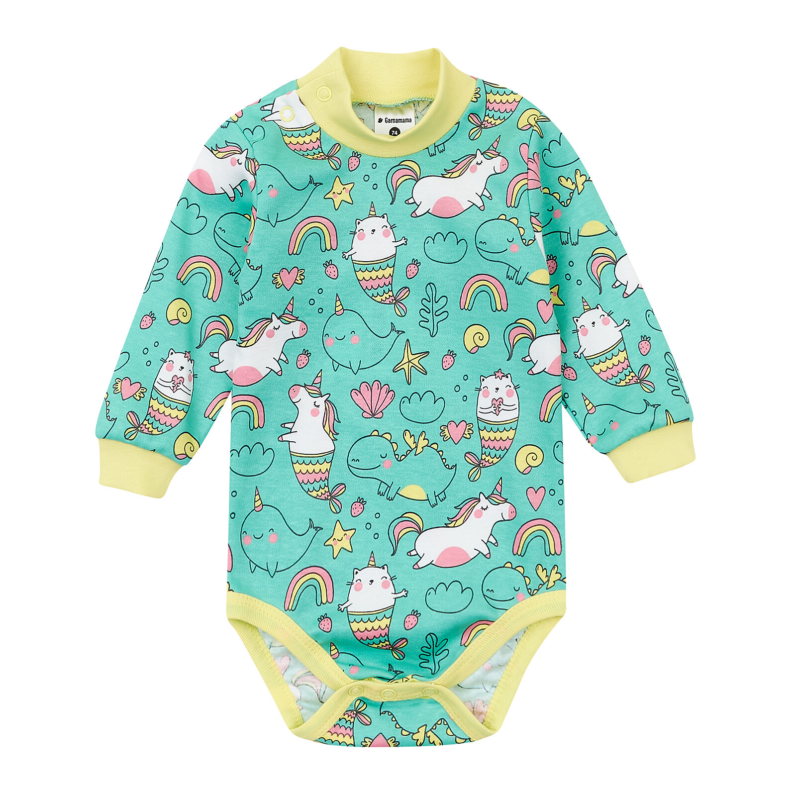 

Бодик Garnamama Unicorn 2.0 BD 1 74-80 Зеленый (772843.1116462)
