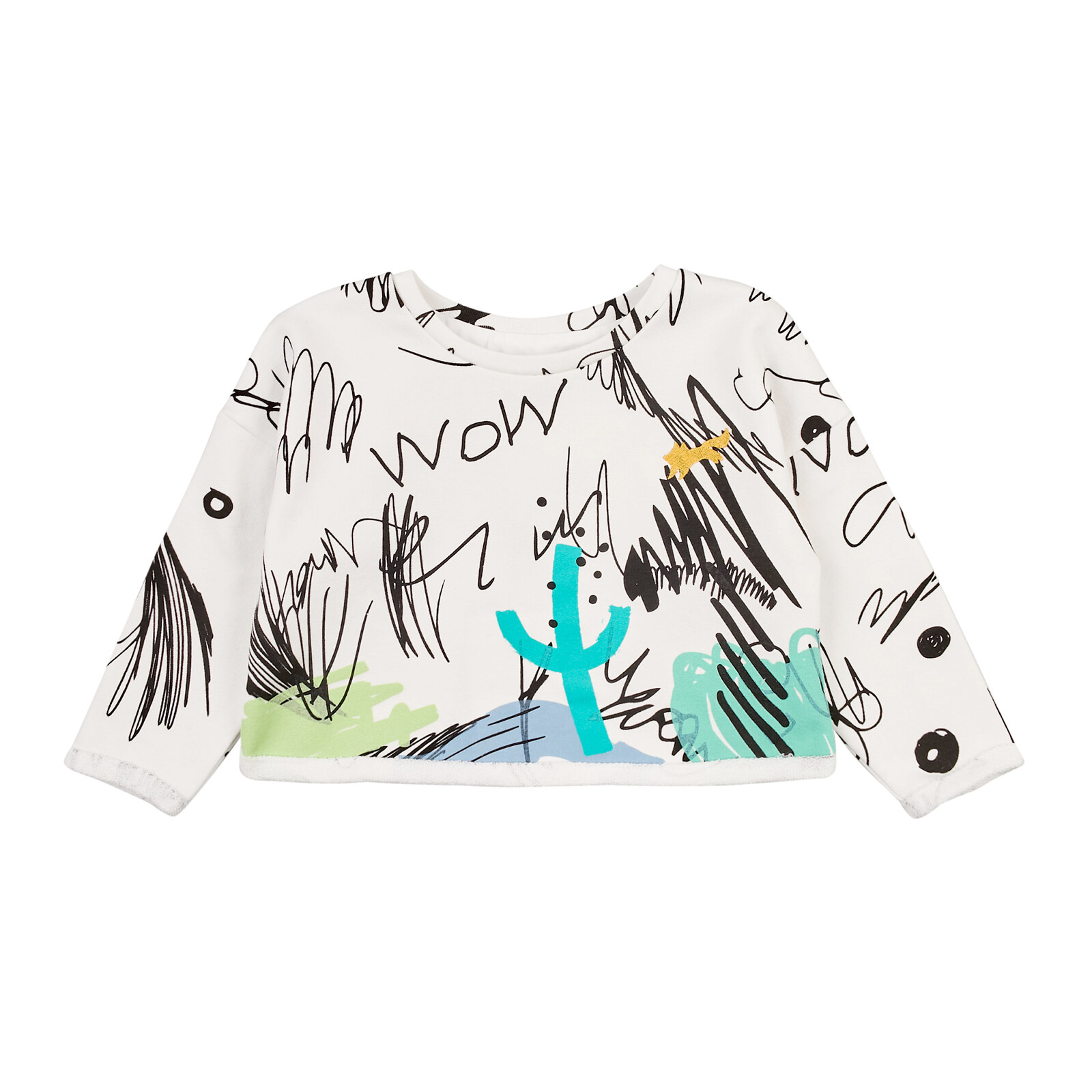 

Свитшот Fox & Roll Short sweatshirt 98-104 Белый (628600.691492)