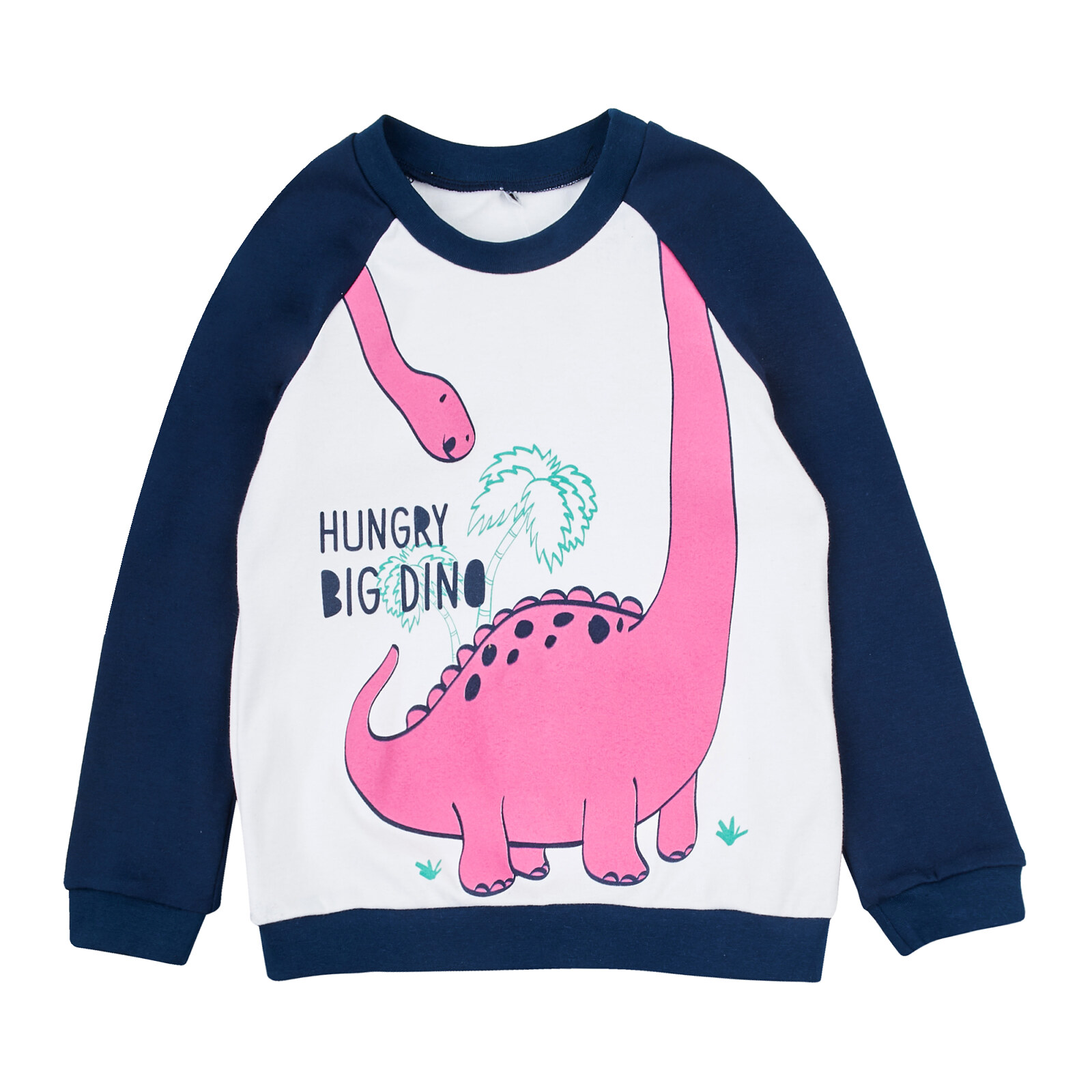 

Реглан Garnamama Happy Monster Long sleeve 2 98 Синий Белый (657366.903962)