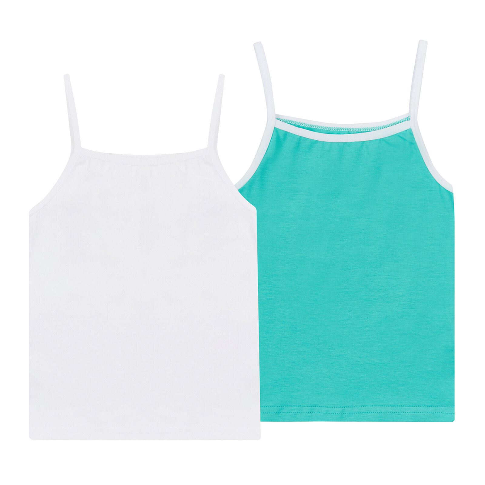 

Майка Garnamama Basic vest girl 2-pack 98-104 Белый Зеленый (815038.1171534)