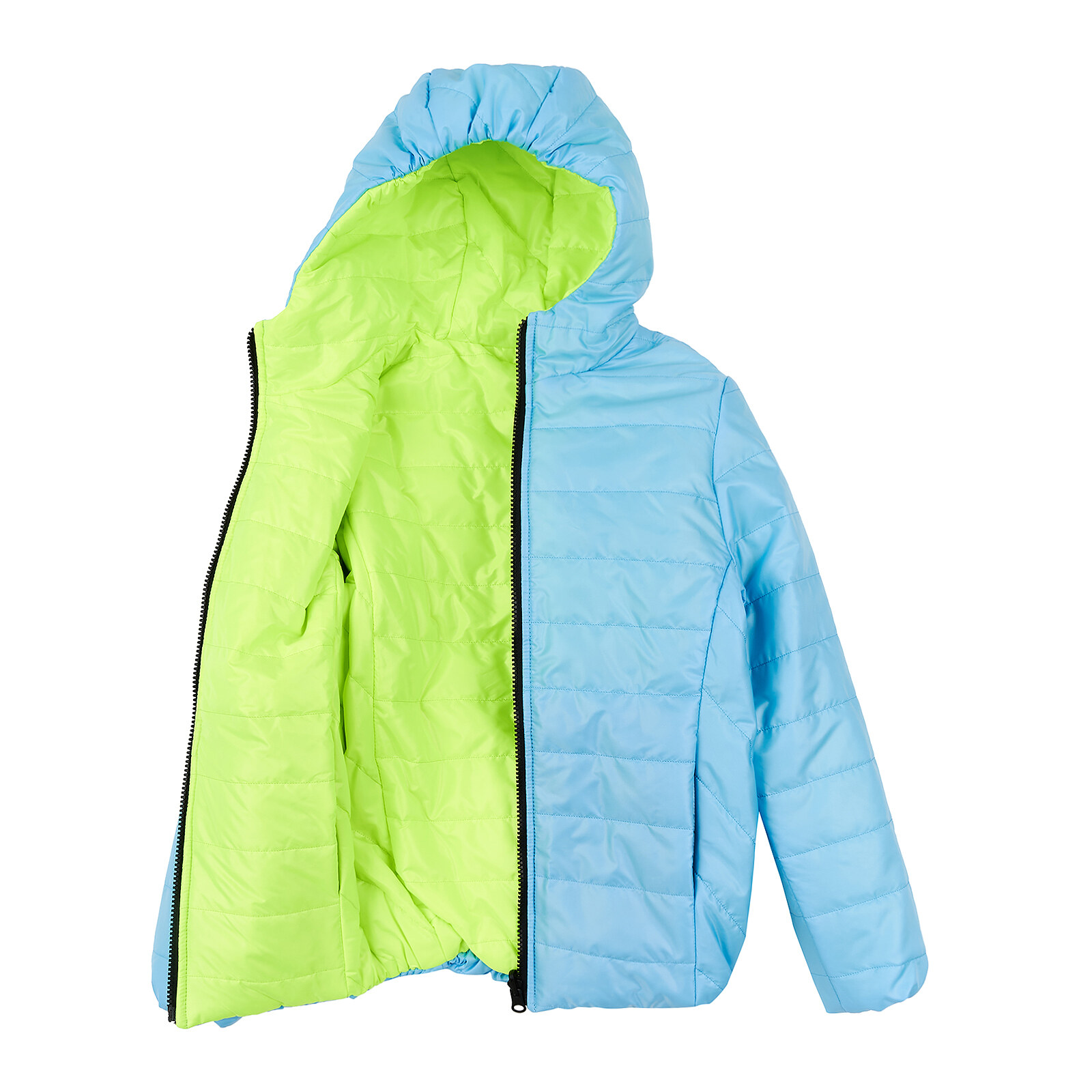 

Куртка O! clothing Padded Jacket 2021 146-152 Голубой Зеленый (825129.1177728)