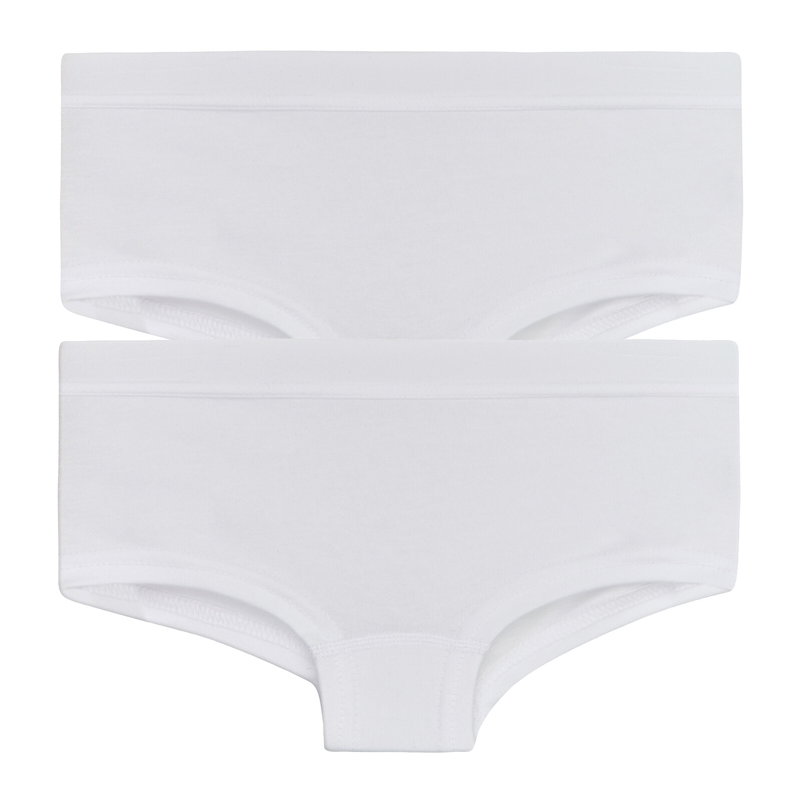 

Трусы-шорты Garnamama Basic short shorts 2-pack 110-116 Белый (815118.1171562)
