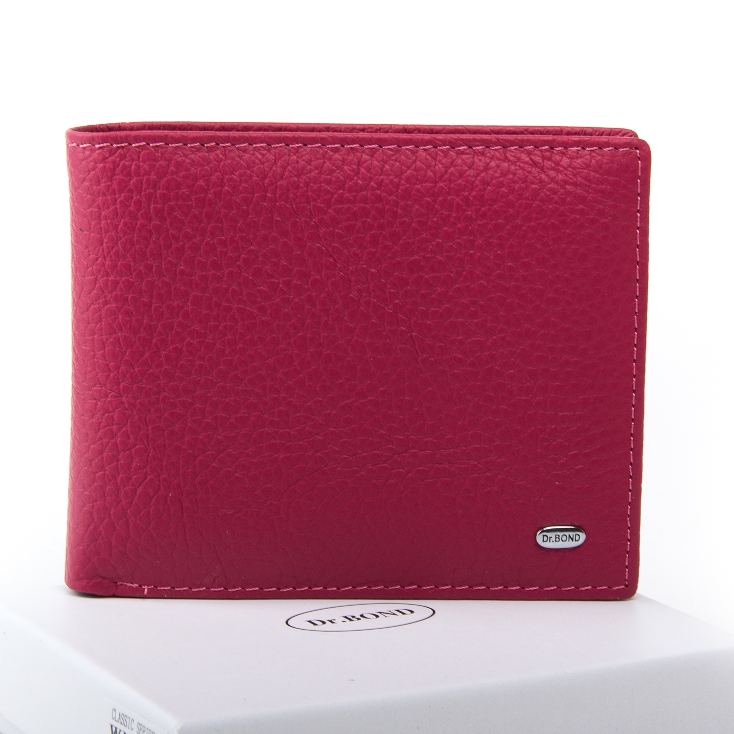 

Кошелек Classic кожа DR. BOND 35162 pink-red