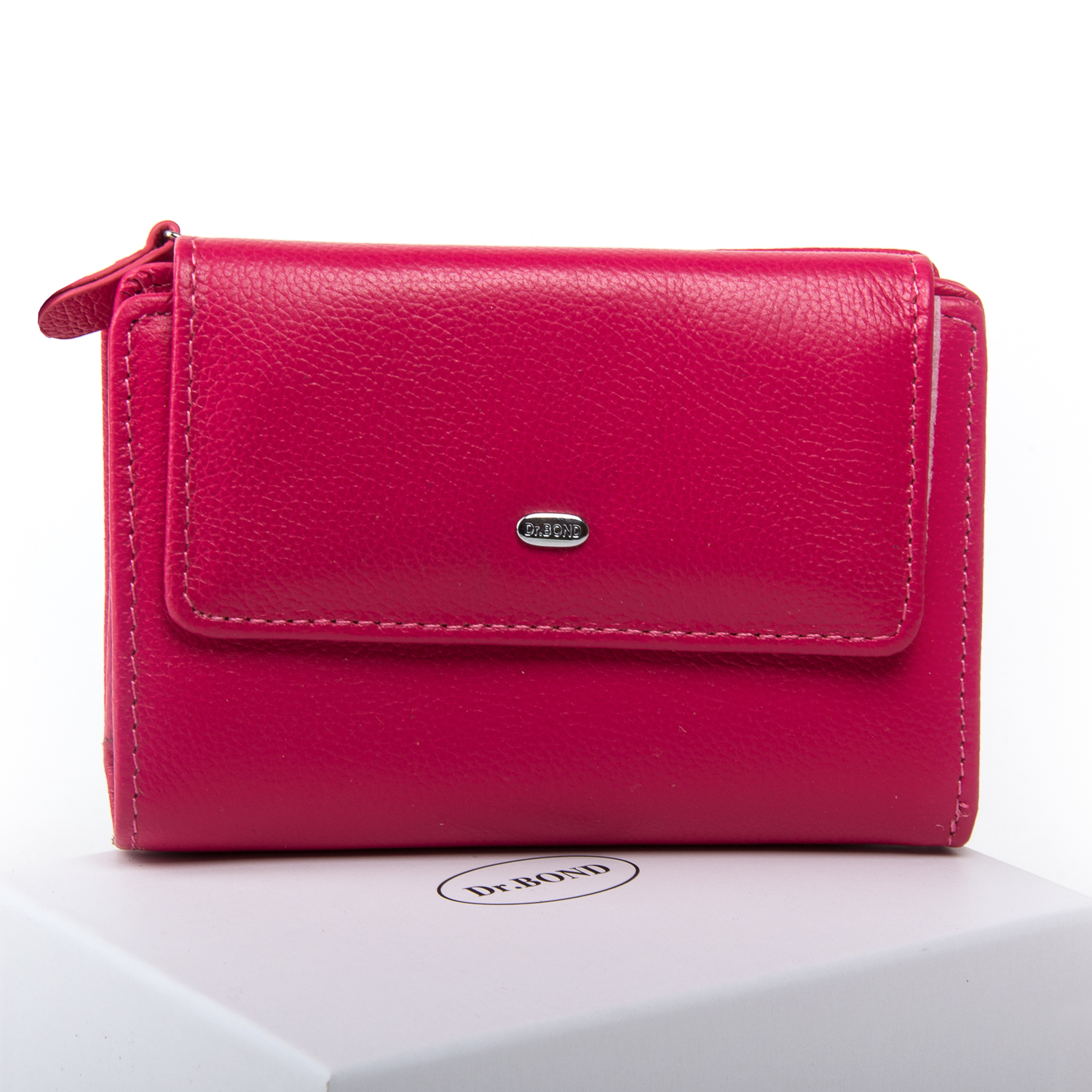 

Кошелек Classic кожа DR. BOND 35126 pink-red