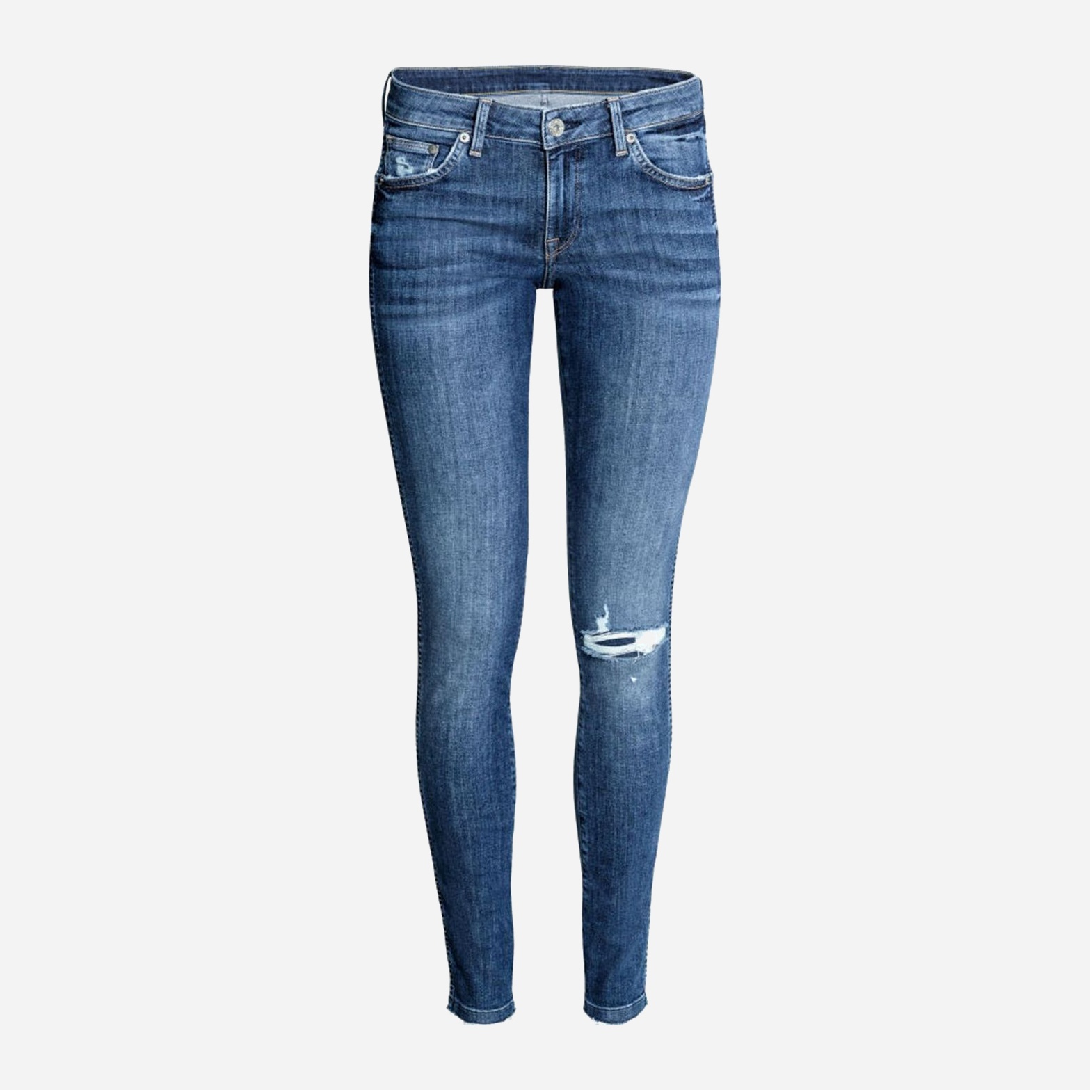 

Джинсы H&M 0424664_синие_02 W26L32 Синие