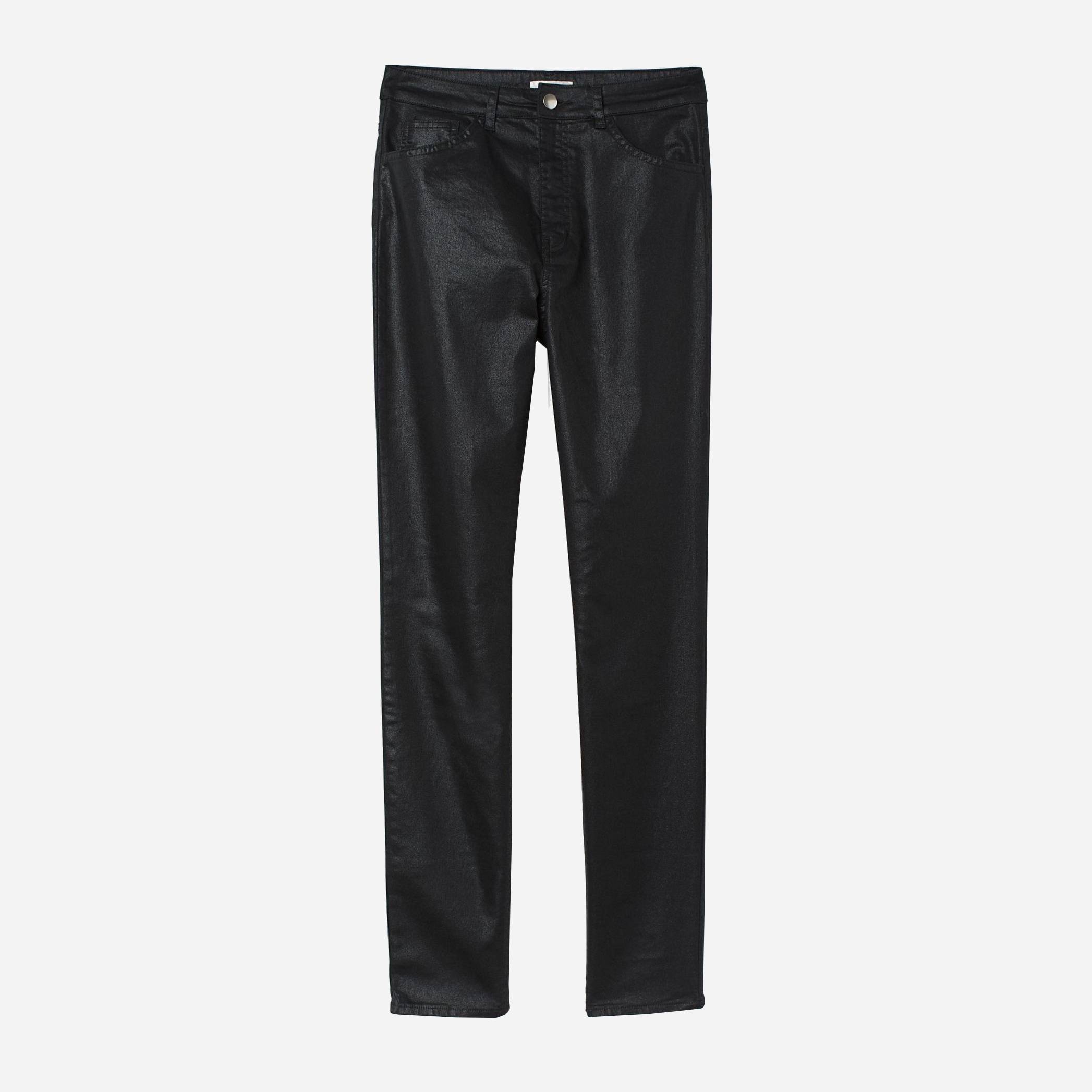 

Джинсы H&M 2549406RP1 44 Черные блестящий