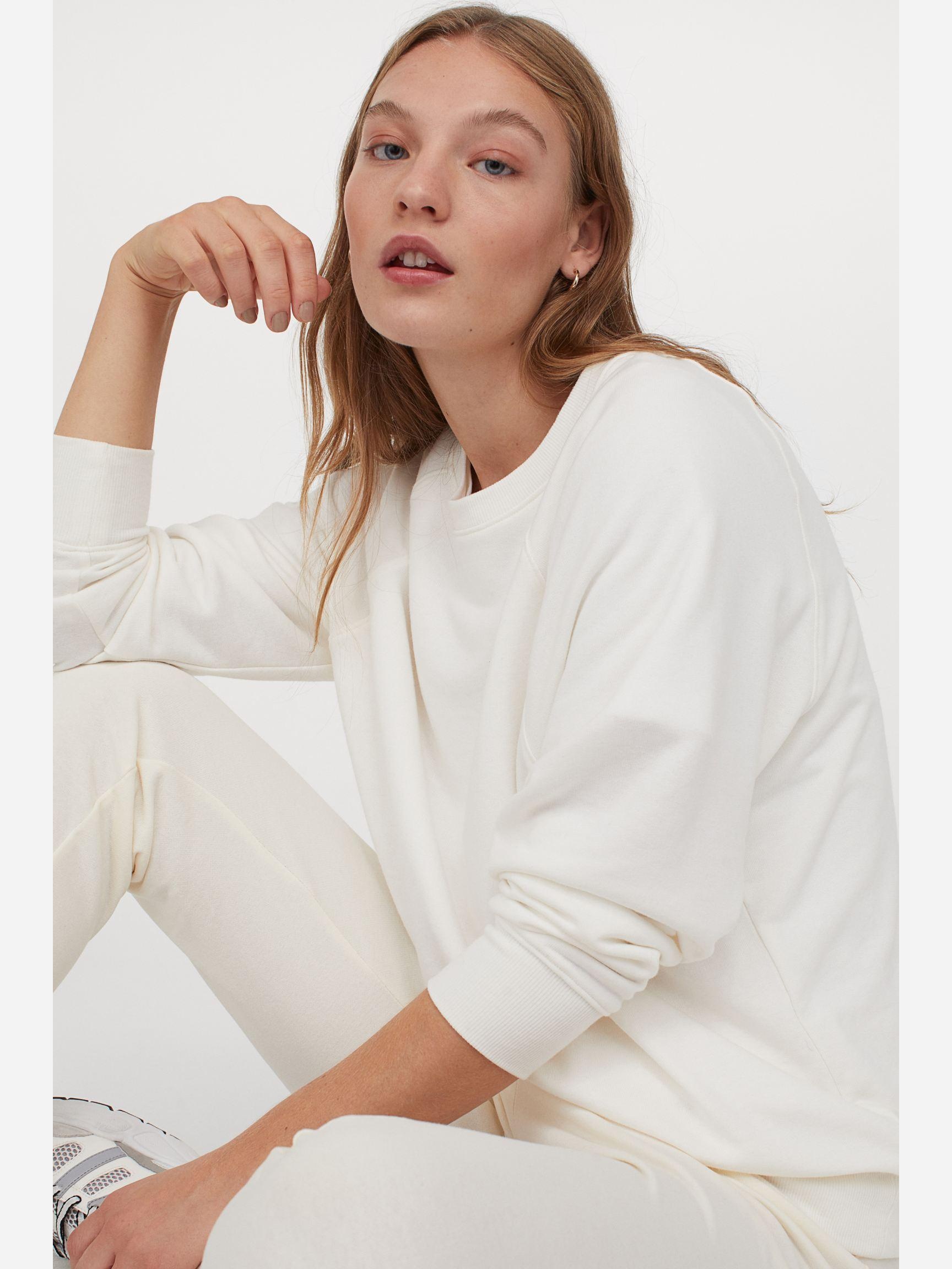 

Свитшот H&M XAZ206195WBZC XL Белый