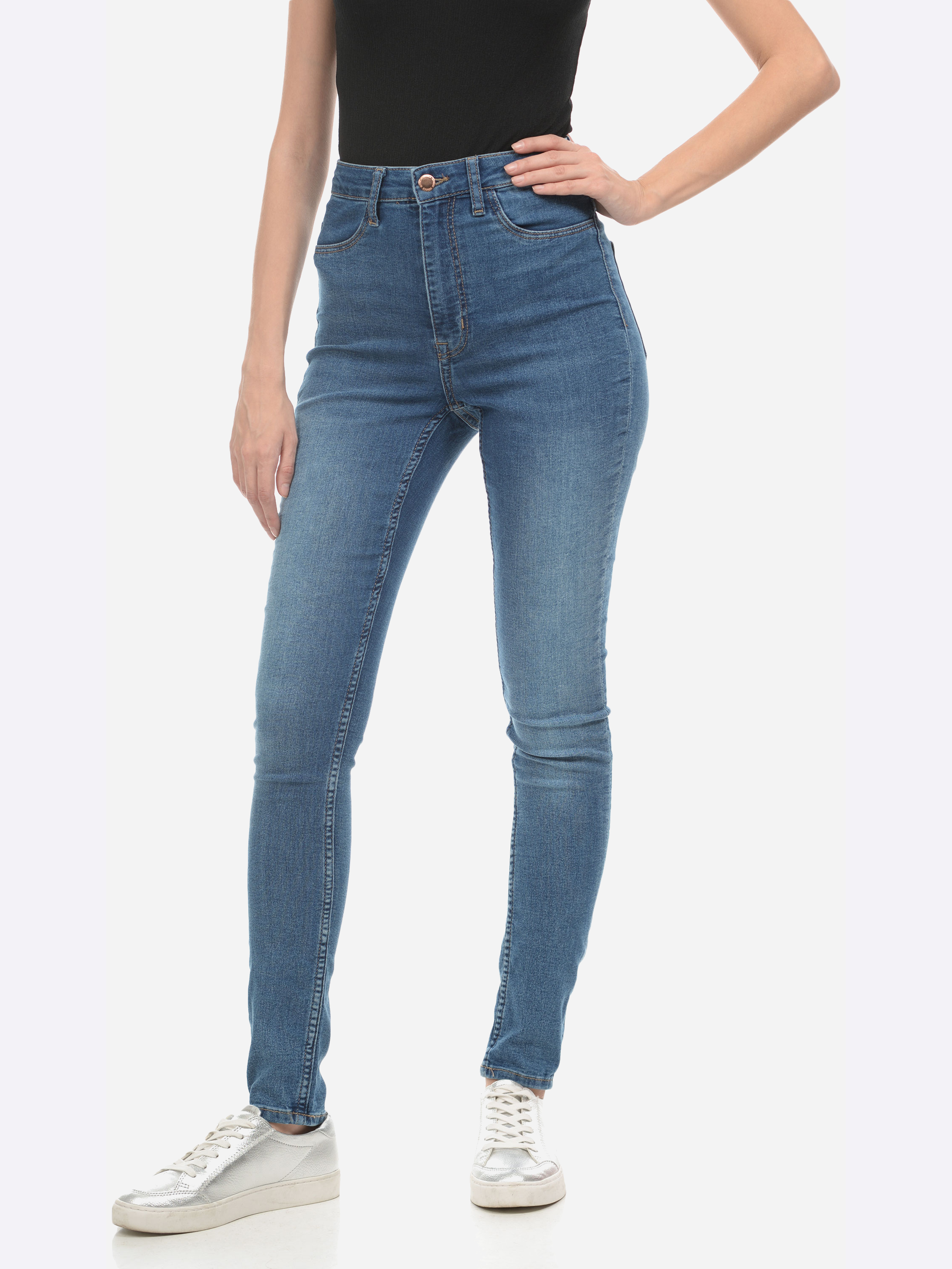 

Джинсы H&M 3hm04400217 40 Голубые