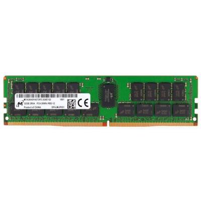 

Модуль памяти для сервера DDR4 32GB ECC RDIMM 2666MHz 2Rx4 1.2V CL19 Micron (MTA36ASF4G72PZ-2G6J1)
