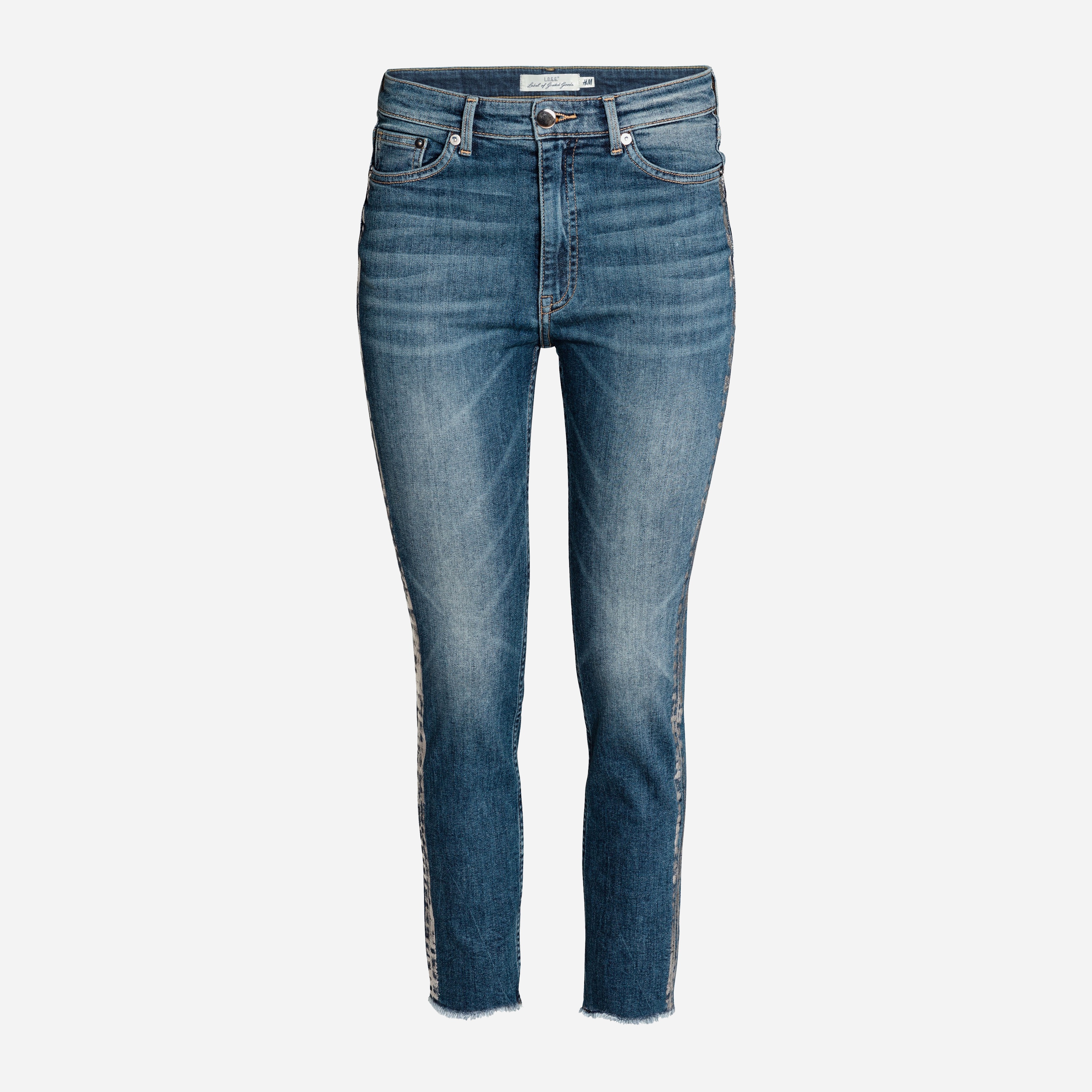 

Джинсы H&M 12-4810215 36 Голубые