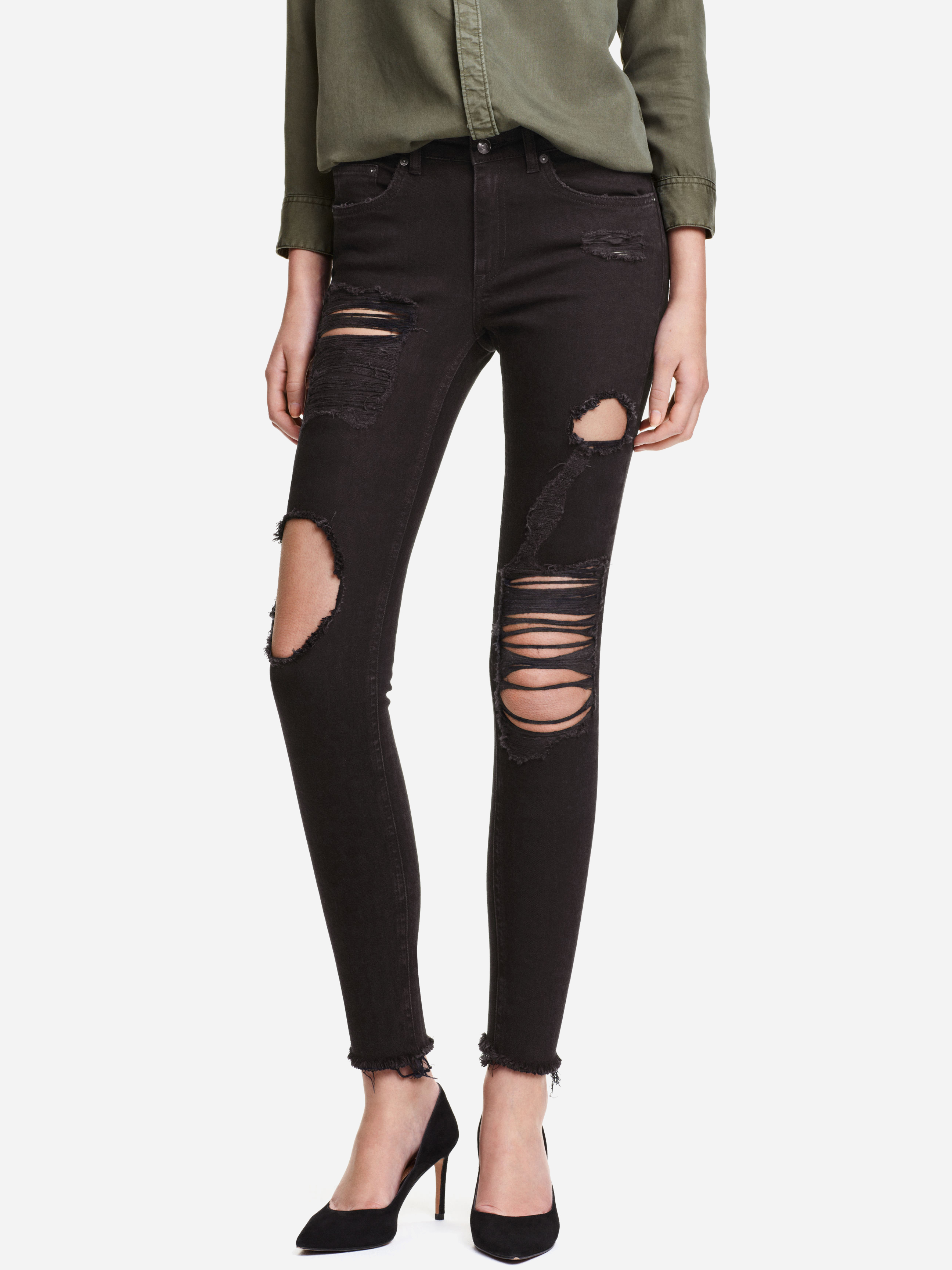 

Джинсы H&M 3341414 34 Черные