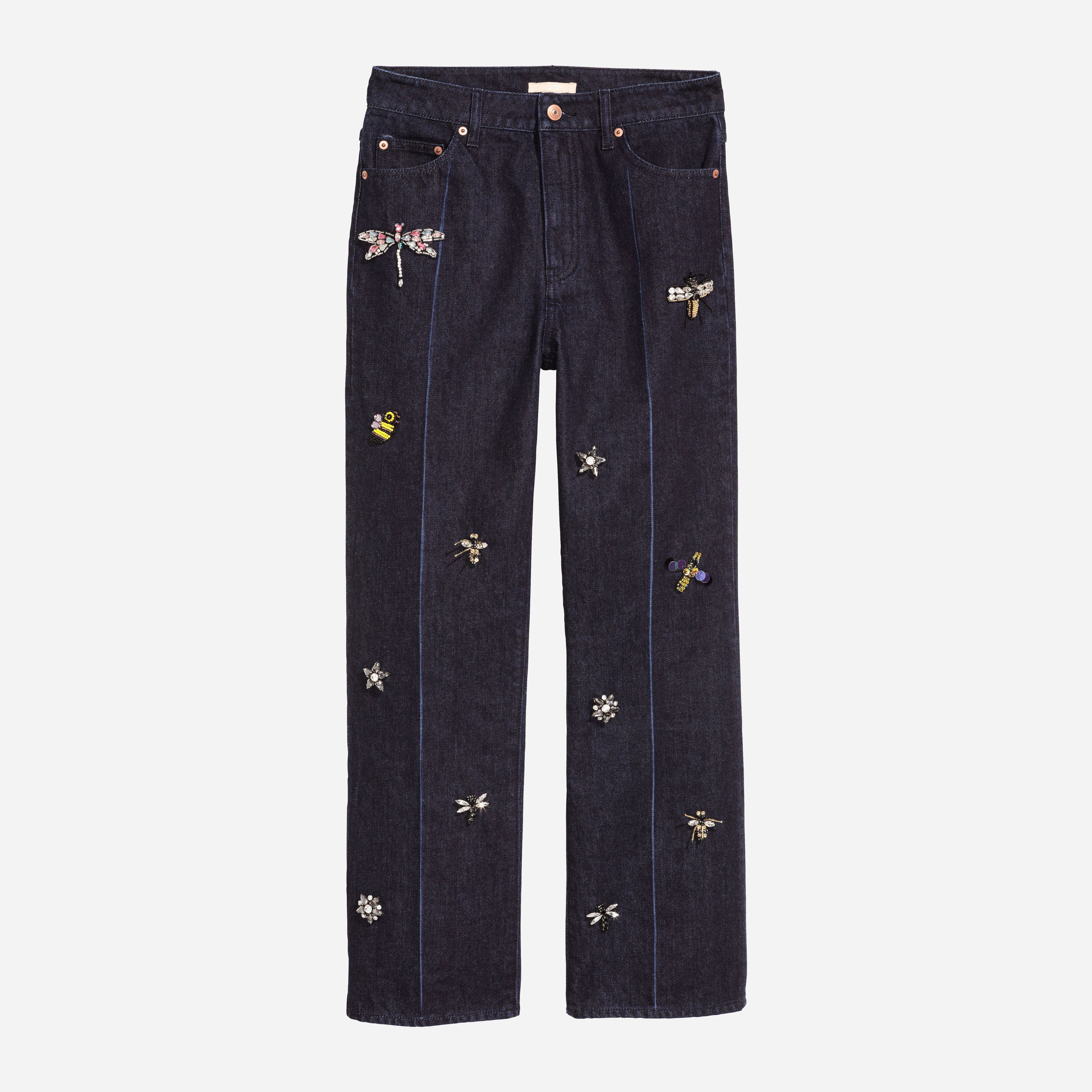 

Джинсы H&M 0551227-6 38 Темно-синие