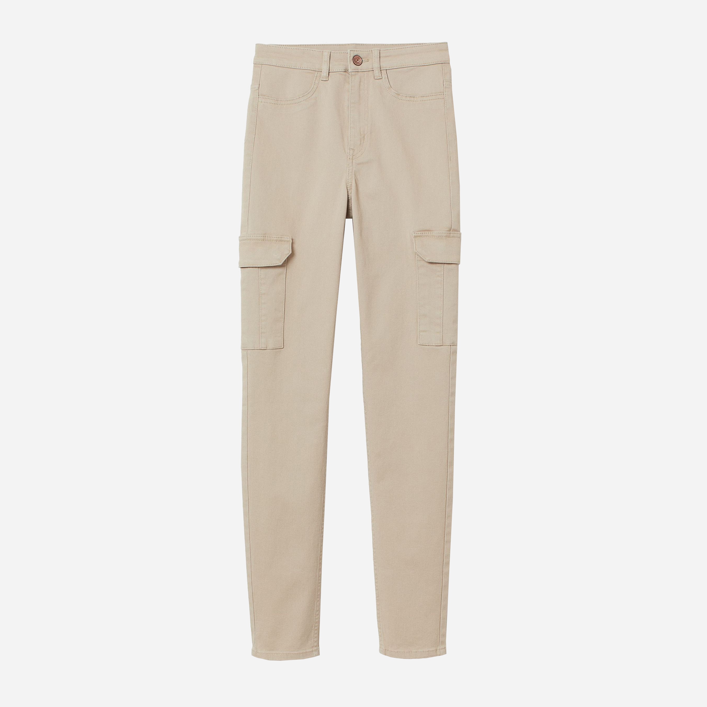 

Джинсы H&M 0719530-9  Бежевые, Джинсы H&M 0719530-9 40 Бежевые