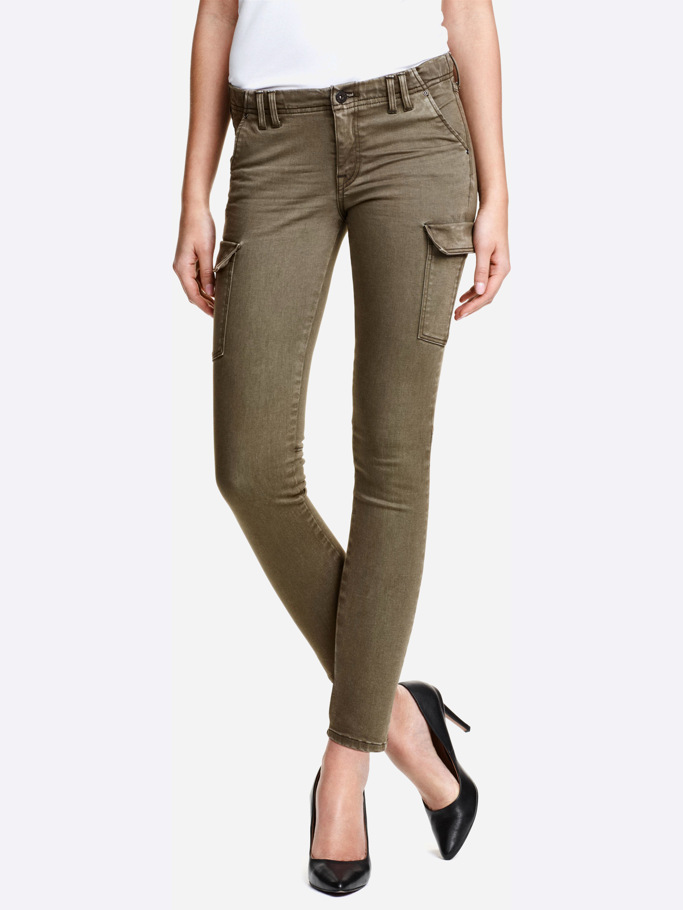 

Джинсы H&M 03VWR47 32 Хаки