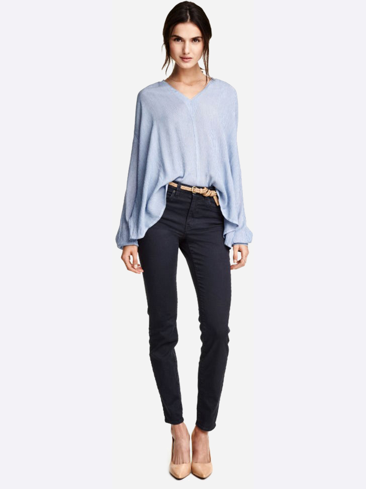 

Джинсы H&M 2hm044400534  Темно-синие, Джинсы H&M 2hm044400534 34 Темно-синие