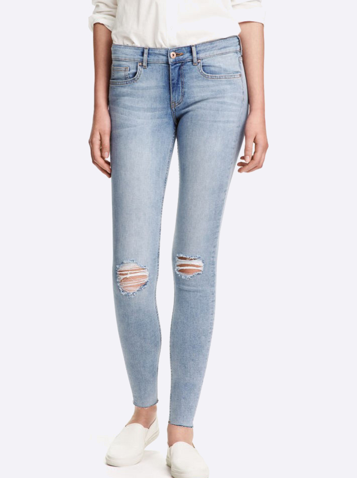 

Джинсы H&M 4hm044400528  Голубые, Джинсы H&M 4hm044400528 32 Голубые