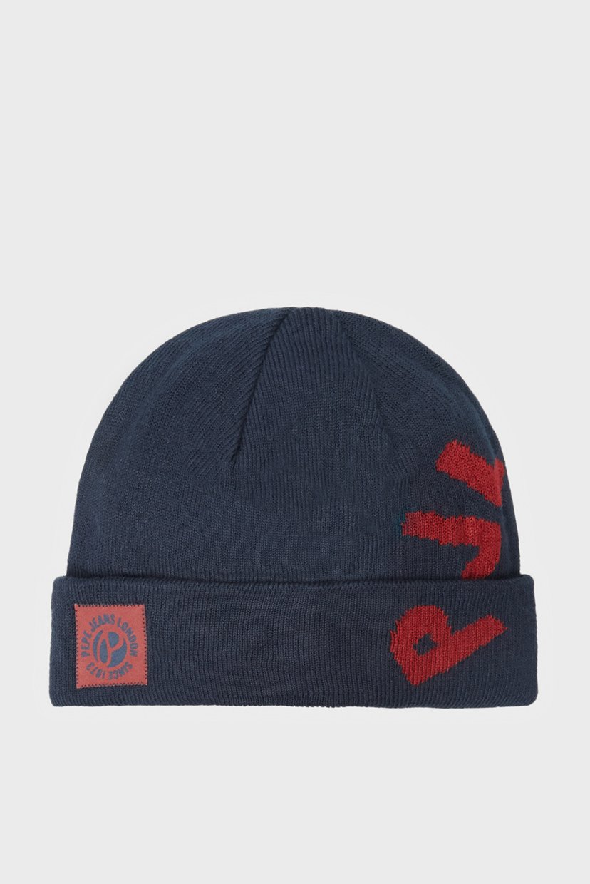 

Мужская синяя шапка BARRY Pepe Jeans OS PM040498