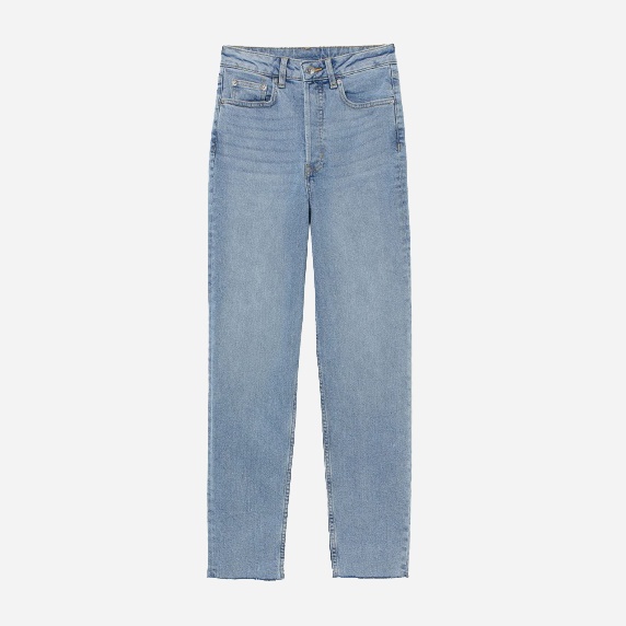 

Джинсы H&M 1903-9193652 36 Голубые