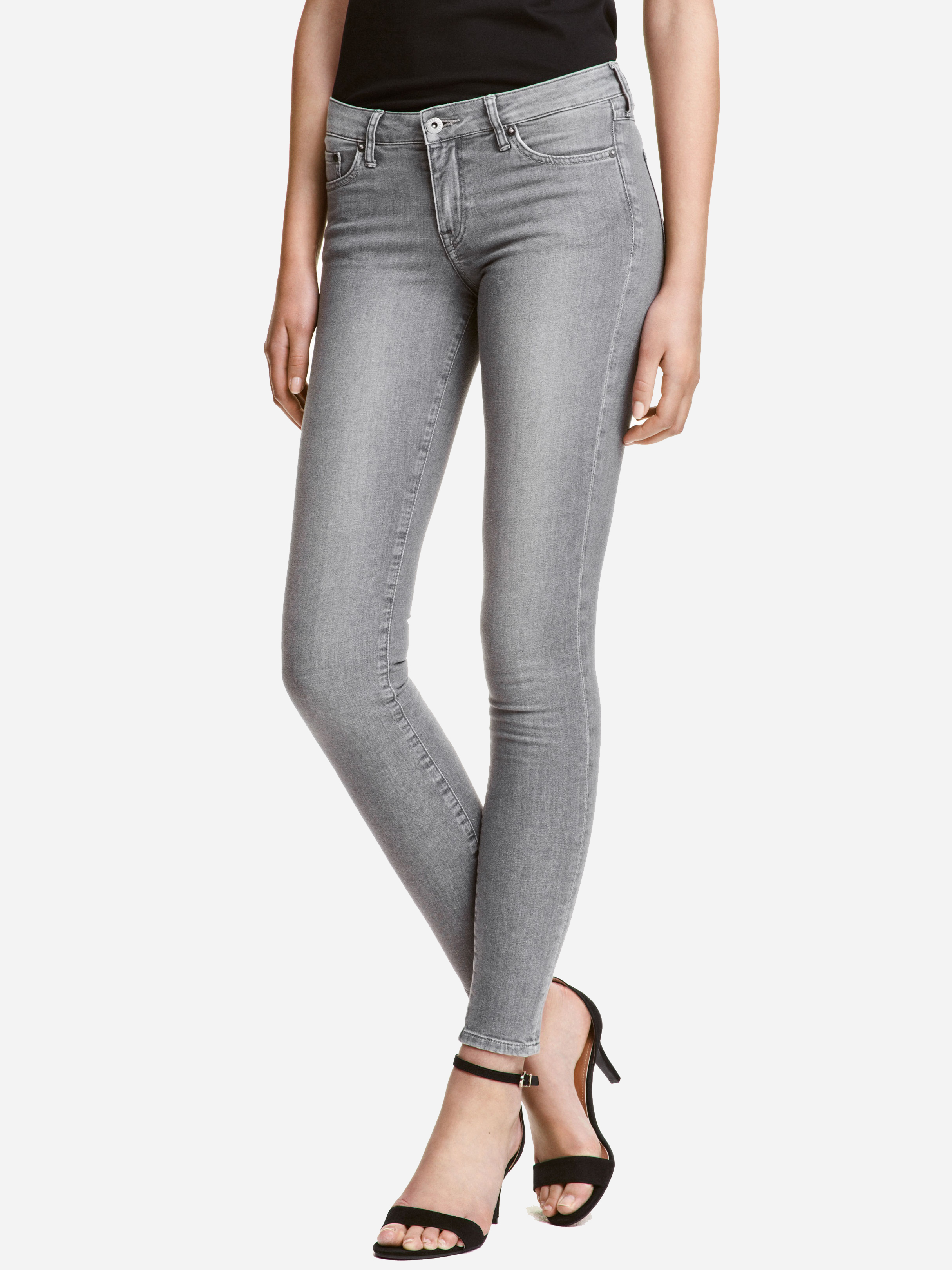 

Джинсы H&M 0399087 25/30 Серые