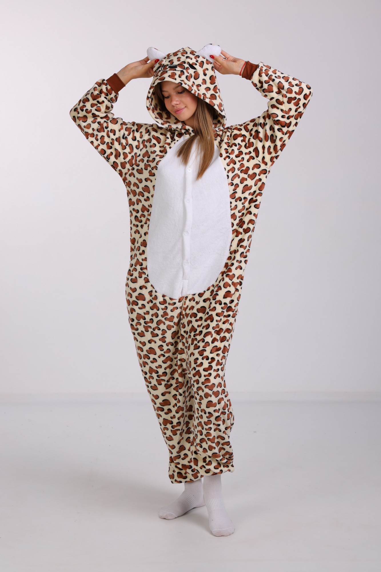 

Пижама кигуруми для взрослых и подростков Kigurumi Леопард Леопардовый  155-165 см. (1039, Пижама кигуруми для взрослых и подростков Kigurumi Леопард Леопардовый M 155-165 см. (1039)
