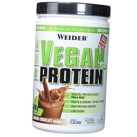 

Веган Протеин, Vegan Protein, Weider 540г Шоколад (29089011)