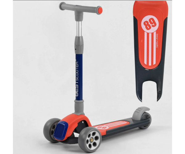 

Самокат трехколесный Best Scooter Bear nachi RS-9119, Красный