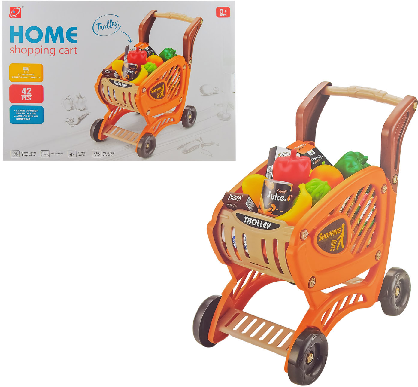 

Игровой набор NoName Супермаркет с корзиной (668-80)