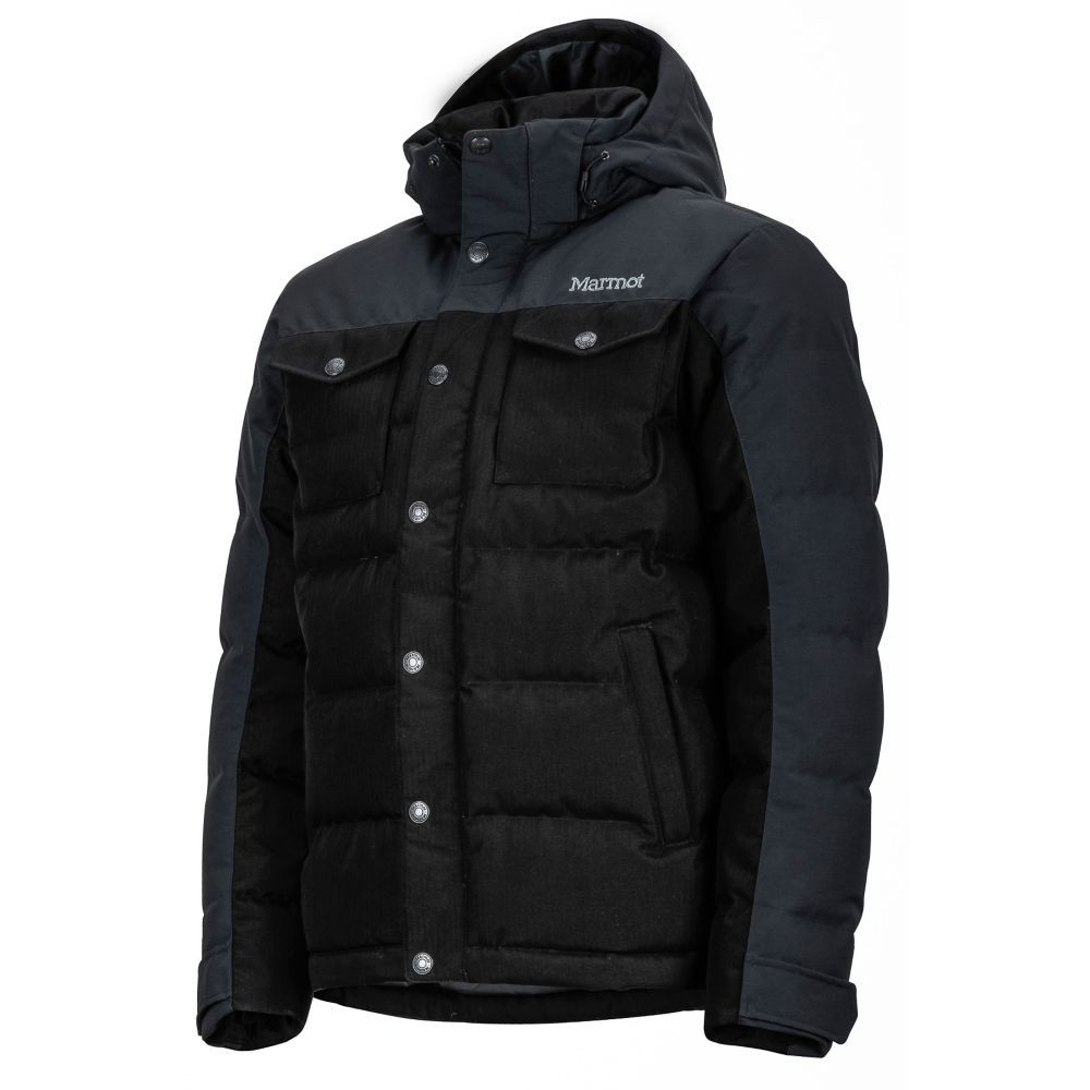 

Пуховик Marmot Fordham Down Jacket (размер Medium, цвет Black)