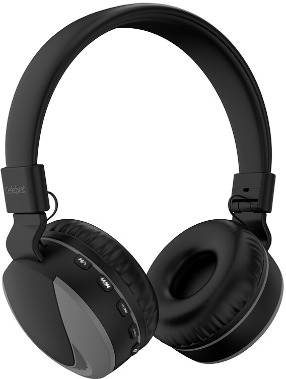 

Стерео Bluetooth гарнитура Celebrat A9 Grey (21516)