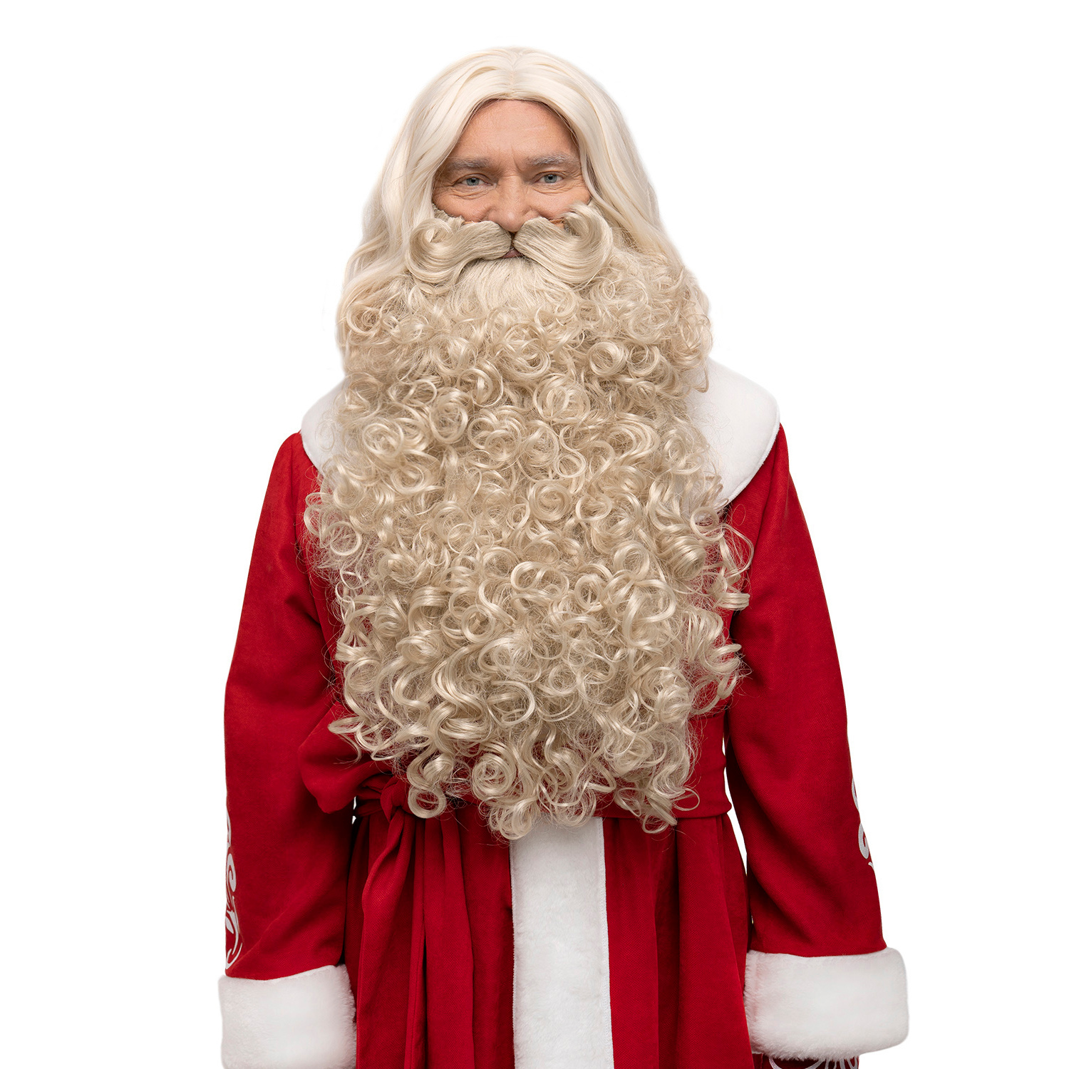 

Борода Снежная Блонд Santa Store 60см 00219