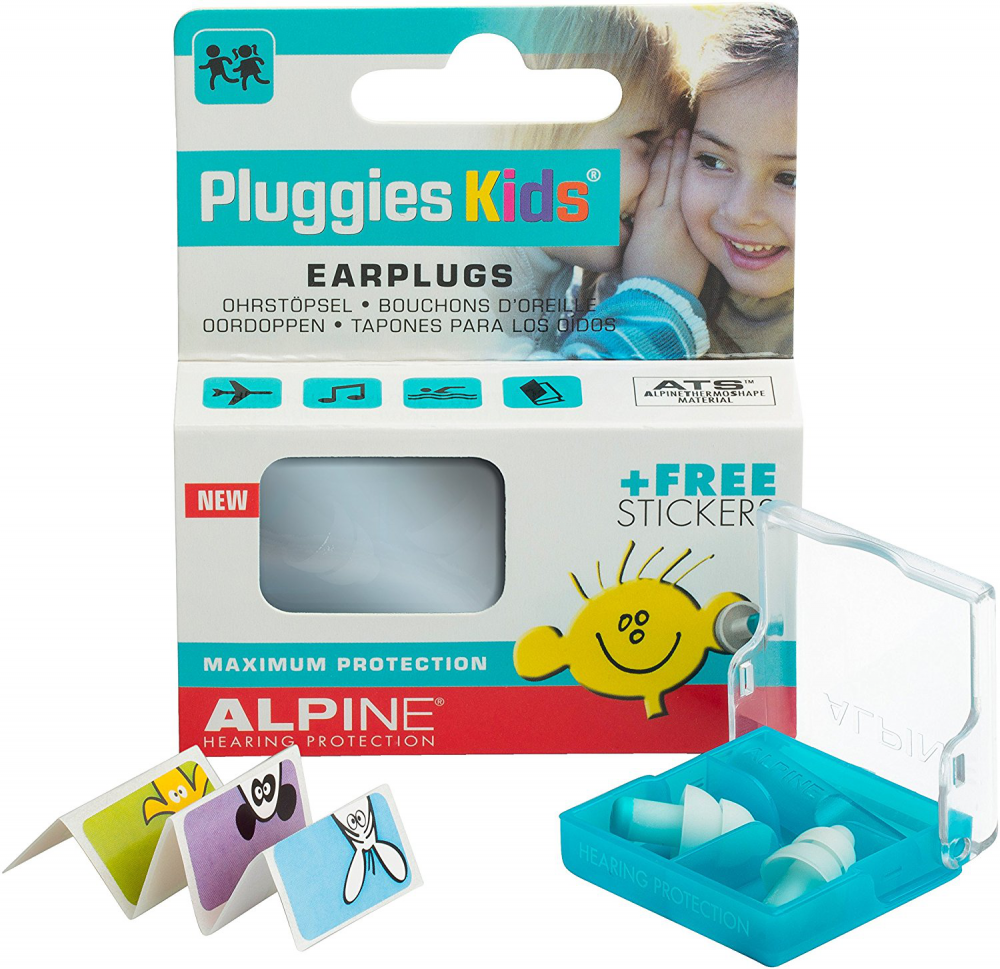 

Беруши для детей универсальные Alpine Hearing Protection Pluggies Kids (12007)