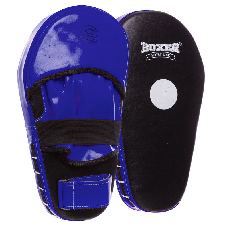 

Лапа Прямая удлиненная для бокса и единоборств BOXER 2007-01 40х21х4,5см 2шт (синяя)