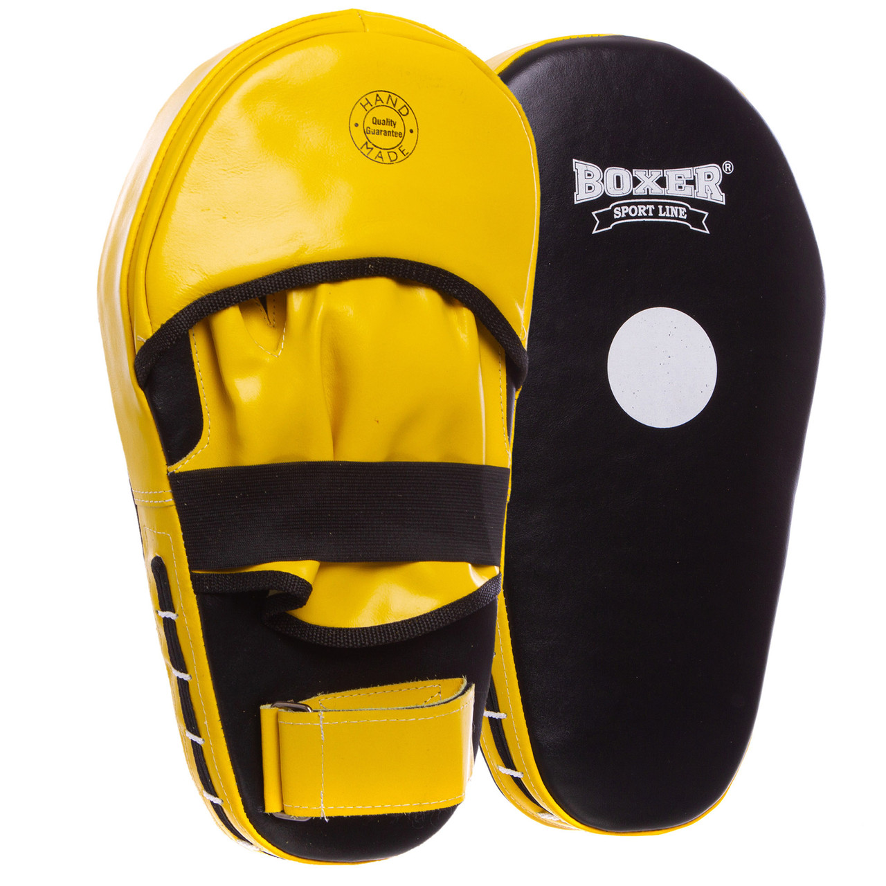 

Лапа Прямая удлиненная для бокса и единоборств BOXER 2007-01 40х21х4,5см 2шт (желтая)