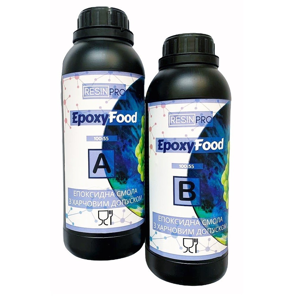 

Эпоксидная смола с пищевым допуском EpoxyFood Resin Pro, 400 г (5050011)