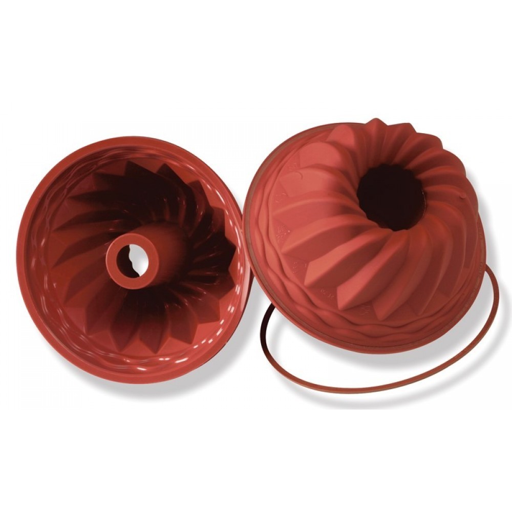 

Силиконовая форма Martellato Gugelhopf d 220mm h 110mm SFT 250/Y
