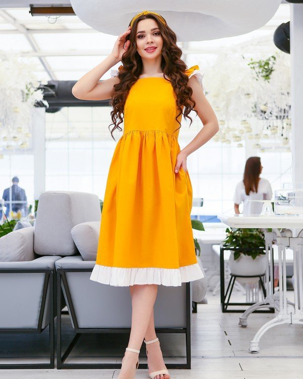 

Платье ISSA PLUS 11646  желтое повседневное удлиненное миди  желтый, Платье ISSA PLUS 11646 42 желтое повседневное удлиненное миди 42 желтый