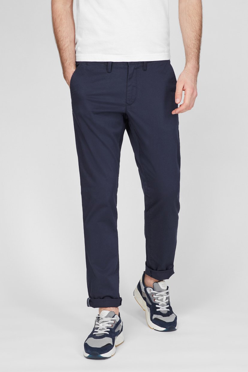 

Мужские темно-синие чиносы SLIM TWILL Gant  1500156, Мужские темно-синие чиносы SLIM TWILL Gant 33-32 1500156