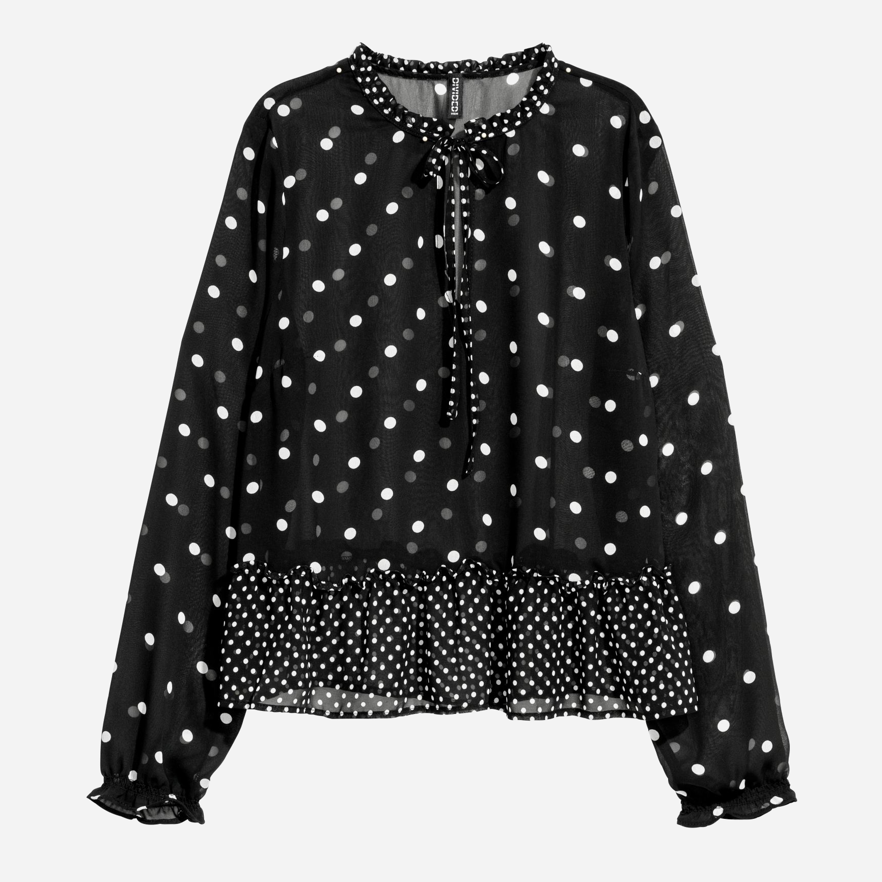 

Блузка H&M 7799622 34 Черная