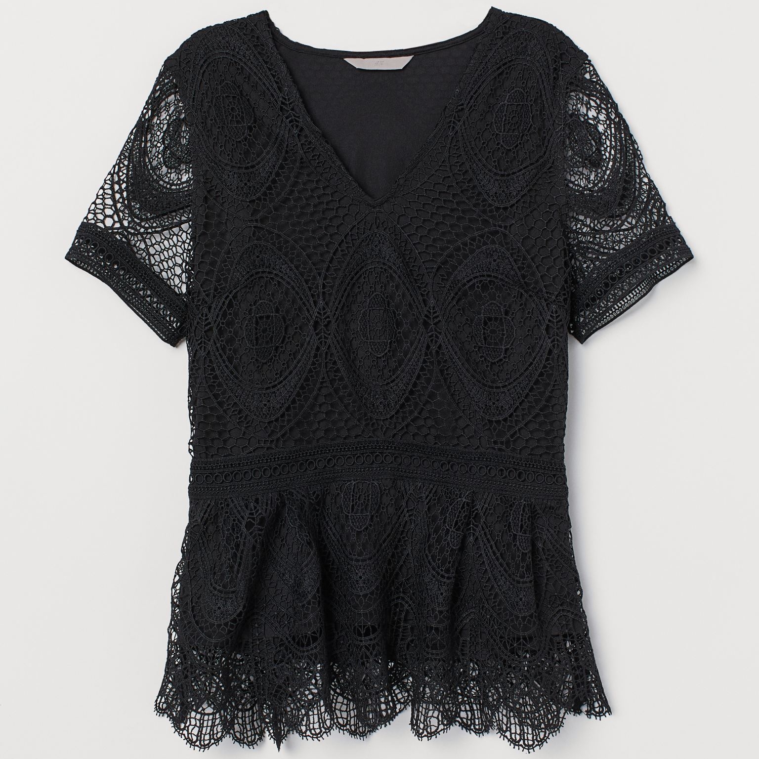

Топ H&M 2634040  Черный, Топ H&M 2634040 S Черный