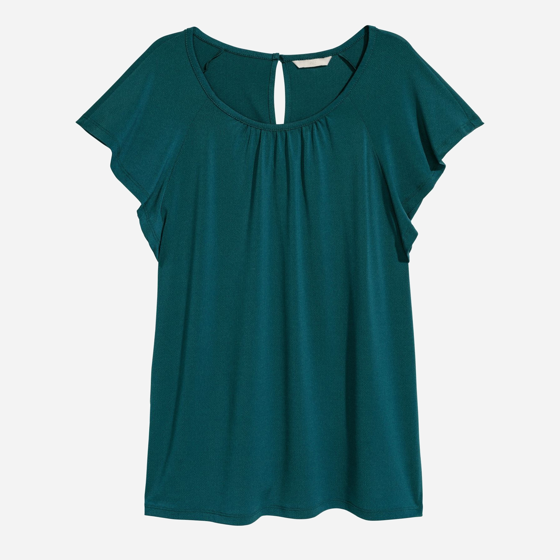 

Футболка H&M 6641524 S Зеленая