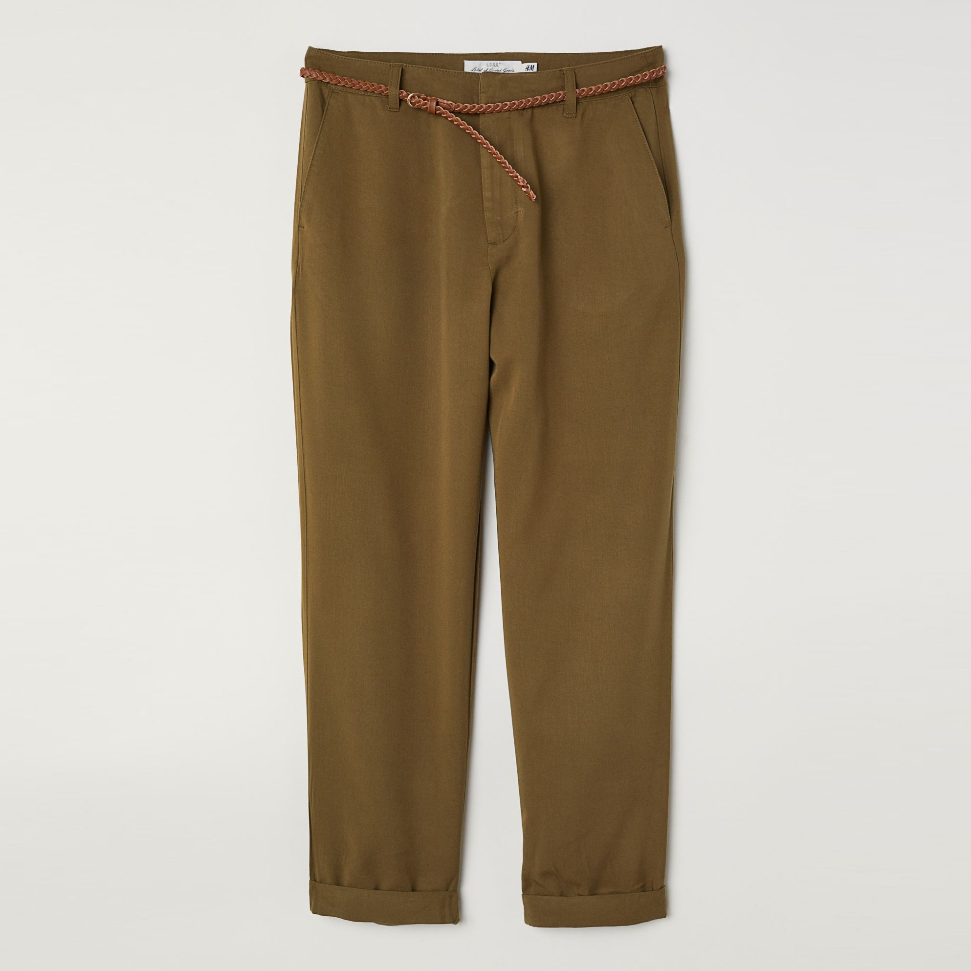 

Брюки H&M 6664152  Хаки, Брюки H&M 6664152 32 Хаки