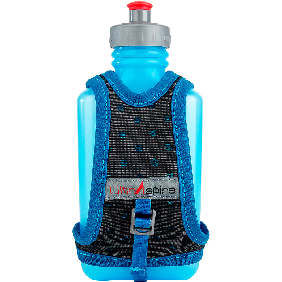 

Беговой держатель на руку с флягой UltrAspire Race Handheld 550 мл Blue/Grey