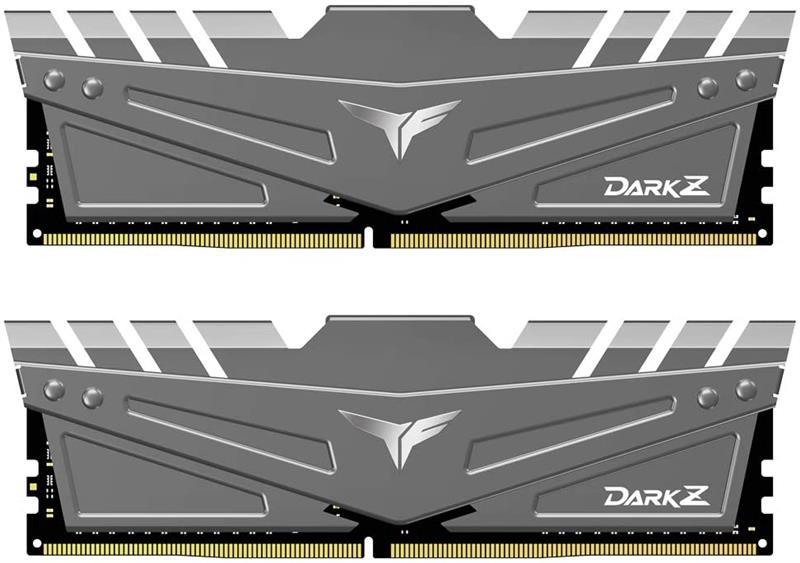 

Модуль памяти DDR4 2x8GB/3200 Team T-Force Dark Z Gray (TDZGD416G3200HC16CDC01)